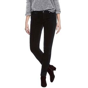 BUFFALO DAVID BITTON Marvel Midrise Black Velvet Stretch Skinny Jeans Women 4/27